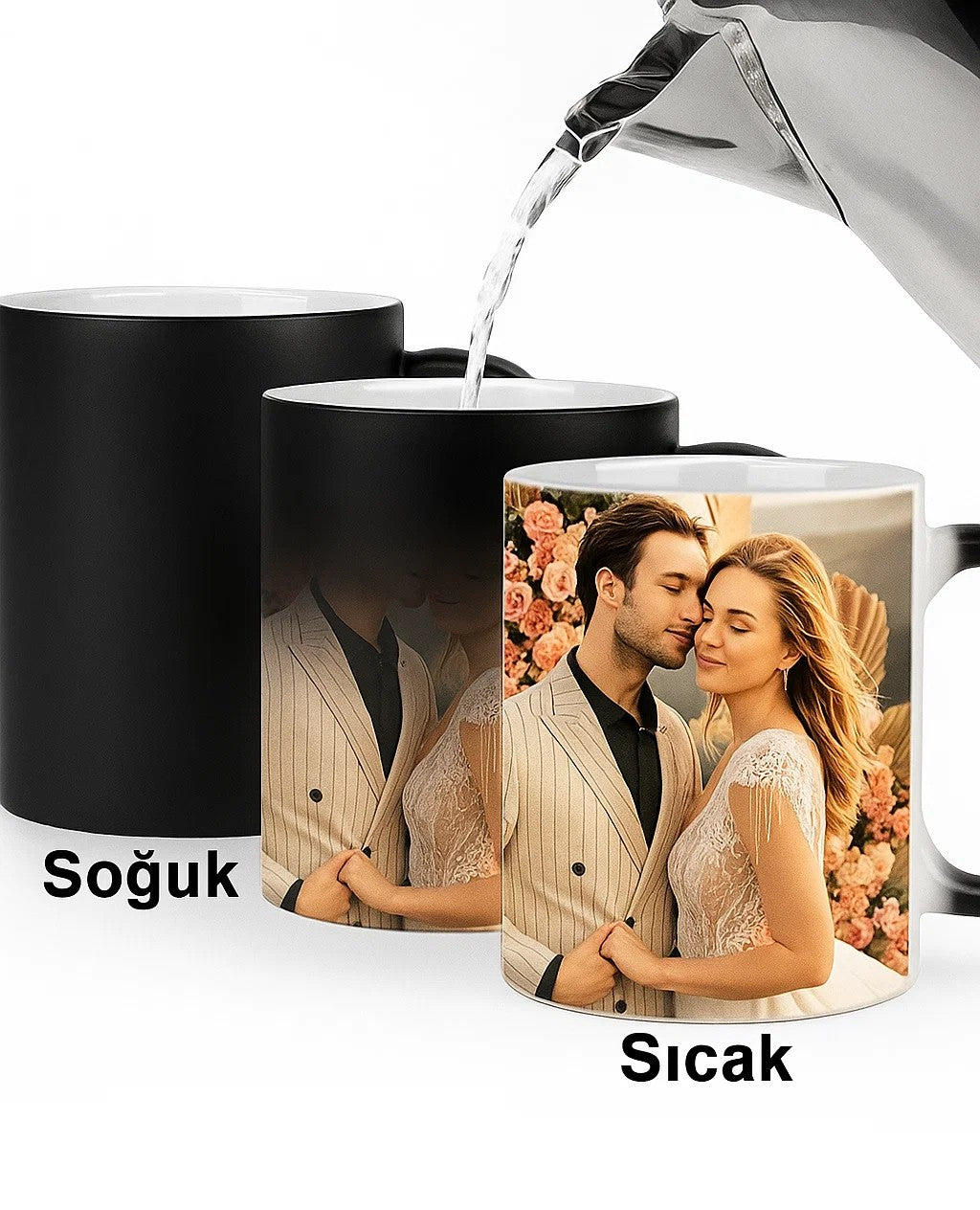 Kişiye Özel Sihirli Kupa Bardak